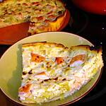 poireaux : recette Tarte aux poireaux et aux saumon