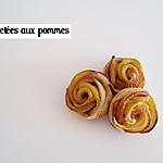 recette Roses feuilletées aux pommes
