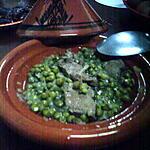 petits pois : recette tadjine de petits pois