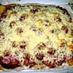 jambon cru : recette pizza merguez