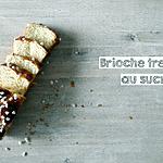 recette Brioche tressée au sucre