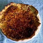 recette QUICHE LORRAINE aux TROIS POIVRONS à ma façon