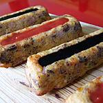 jambon cru : recette Lingots tomate mozza