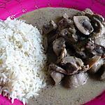 champignons de Paris : recette Rognon de veau cachère