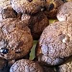 recette Cookies chocolat blanc/Cranberries