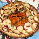 recette Tarte fine aux nectarines et aux abricots façon ch'ti