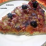 recette Pizza au chorizo et mozzarella.