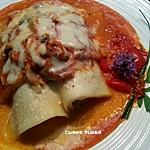 recette Cannelloni à la viande de veau, jambon et champignons