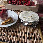 recette verrine fraises, faisselle