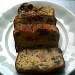 jambon cru : recette cake au jambon et aux noix