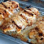 recette Blancs de dinde farci au lard et au fromage roti gratiné a la moutarde a la provençal