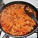 sauce : recette coquillettes aux merguez