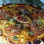 recette Pizza tomate mozzarella