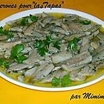 recette Boquerones (anchois cuits au vinaigre) pour "Las Tapas" chapitre 1