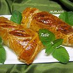 recette Pavés de dinde au jambon cru feuilletée.