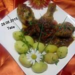 recette Pillons de poulet cuisinés en sauce tomates.
