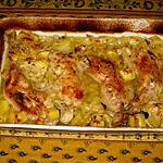 recette Cuisses de poulet moutarde au four