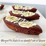 recette Barquettes fondantes au chocolat et banane