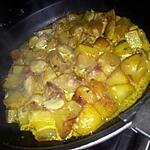 recette Poêlée de pommes de terre tandorri