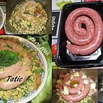 recette Fèves à la saucisse longue.
