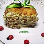 recette Flan au poulet. légumes.basilic.micro-ondes.