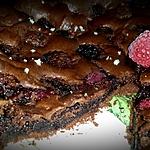 recette Brownie aux framboises et au gros sel marin