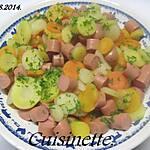 recette Méli-mélo de carottes aux snacks.