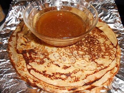 Crêpes miel et citron 430
