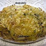 recette Hachis de chou-fleurs au boeuf haché.gratiné.