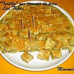 pommes de terre : recette La  Tortilla  aux pommes de terre (omelette espagnole) pour Las Tapas chapitre 3