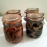 recette Petits gris et sanguins en bocaux
