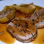 recette FILET MIGNON FARCI AUX CEPES