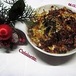 recette Escalopes de porc aux topinambours. gratinés.