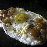 recette Oeufs aériens à la ciboulette et aux tomates cerise