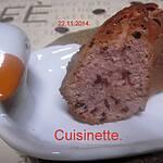 recette Gâteau rosé aux pépites chocolat.