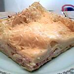 recette LASAGNES AU CHEVRE ET AU BACON