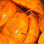 safran : recette quartiers de coings aux oignons..