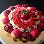 recette St honoré à la fraise
