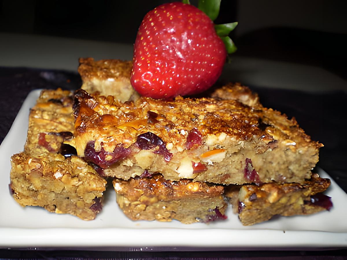 recette Chewy granola bars: Barres de céréales maison !