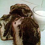 recette CAKE MARBRE AU CITRON