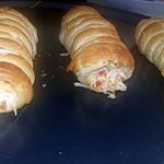 recette Roulé feuilleté béchamel chorizo