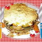 recette Coulemelles en millefeuille
