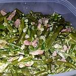 recette Haricots verts a la carbonara