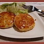 recette Tourtes feuilletées aux pommes de terre et mousserons