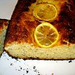 recette Gâteau au yaourt,citron et graines de pavot