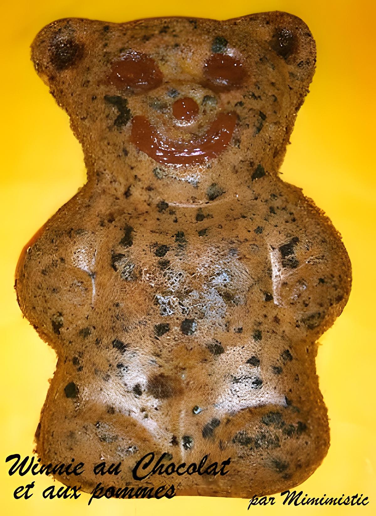 recette Winnie au Chocolat et aux Pommes