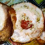 recette Roulade de porc au pesto et tomates cerises