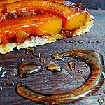 courge : recette Tarte tatin de courge aux marrons et nappage au miel