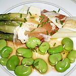 Salade printanière aux asperges et aux fèves fraîches