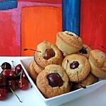 dessert au citron : recette Manqués au citron et cerises